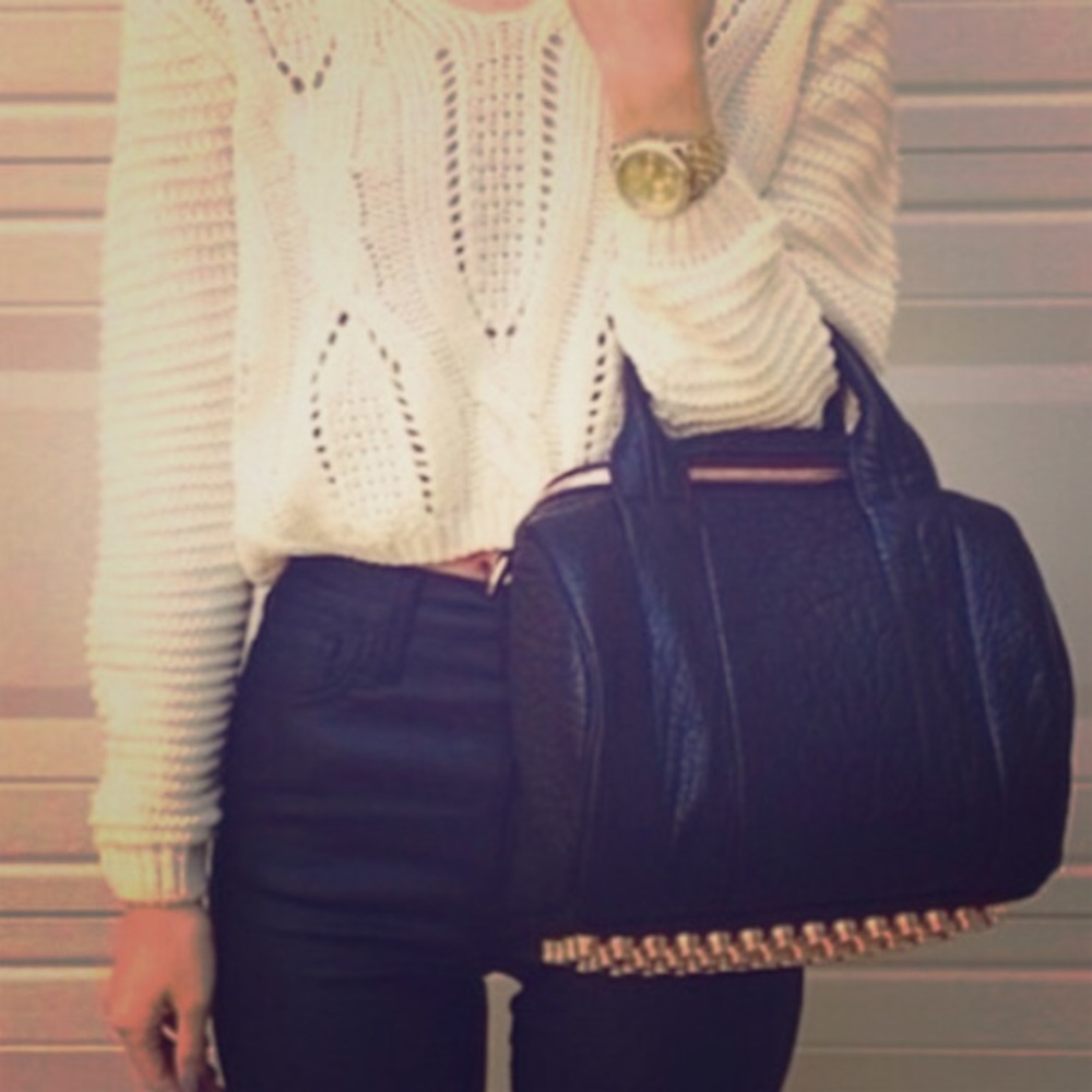 Alexander wang black bag