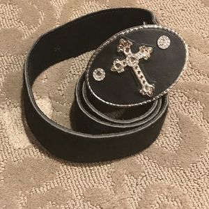 Embellished Cross Belt