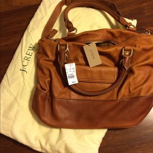 J. Crew leather handbag purse