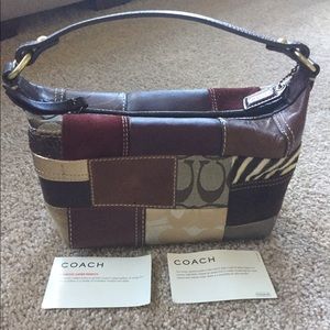 Coach brown handbag