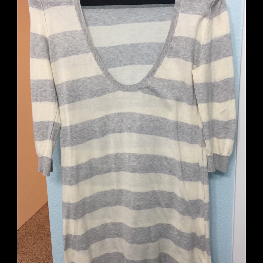 Banana Republic Stripped Sweater Tunic