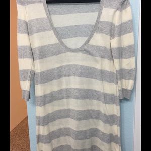 Banana Republic Stripped Sweater Tunic