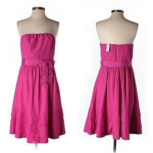 The Limited Strapless Pink Empire Waist Dress