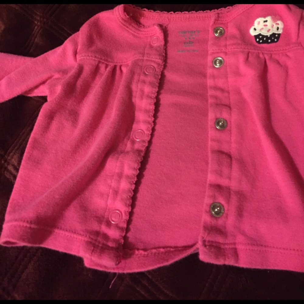 Newborn cardigan. Soft and comfy