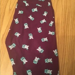Lularoe Dancing Unicorns With Sunglasses OS