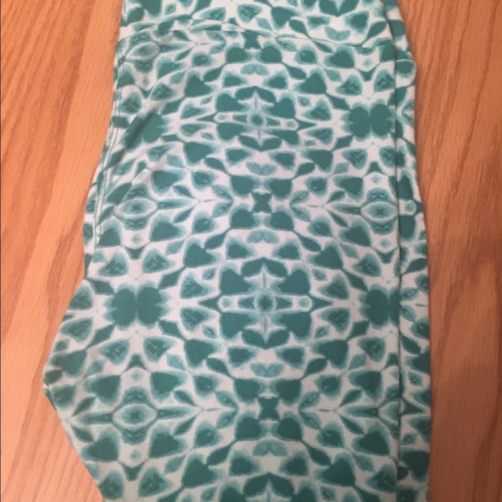 Lularoe Green Os Leggings For St Patrick's Day