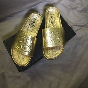 Stussy x Solestruck Link Slide Sandals