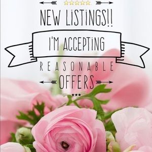 Will accept reasonable offers and will bundle!!