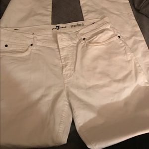 Seven for all mankind-White denim
