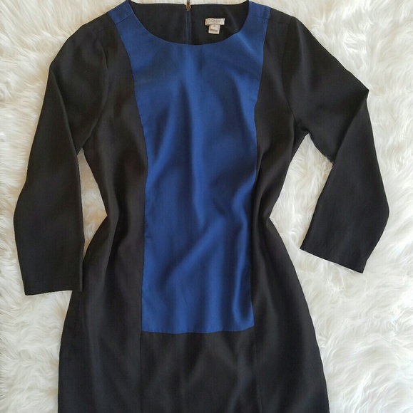J Crew Colorblock Shift Dress - Picture 3 of 8