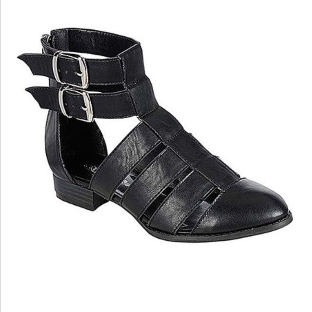 Black Sandal Bootie