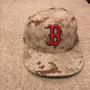 Boston Red Sox On Field Military Appreciation Hat