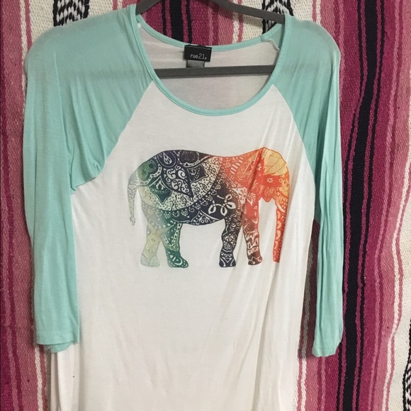 Elephant baseball tee - Picture 1 of 1