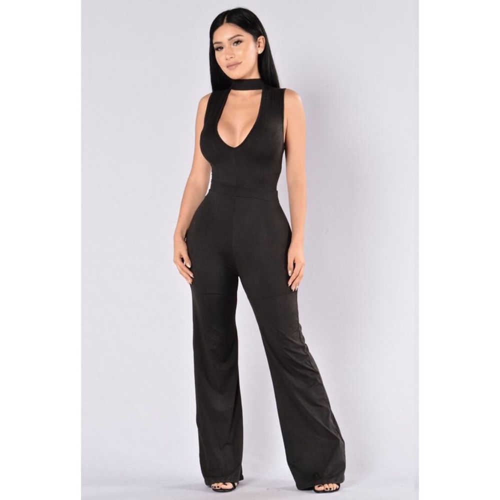 Fashion Nova Black Jumpsuit