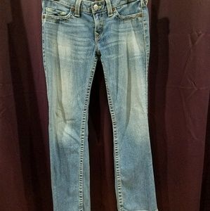 True Religion size 31 Johnny light blue WASH jeans