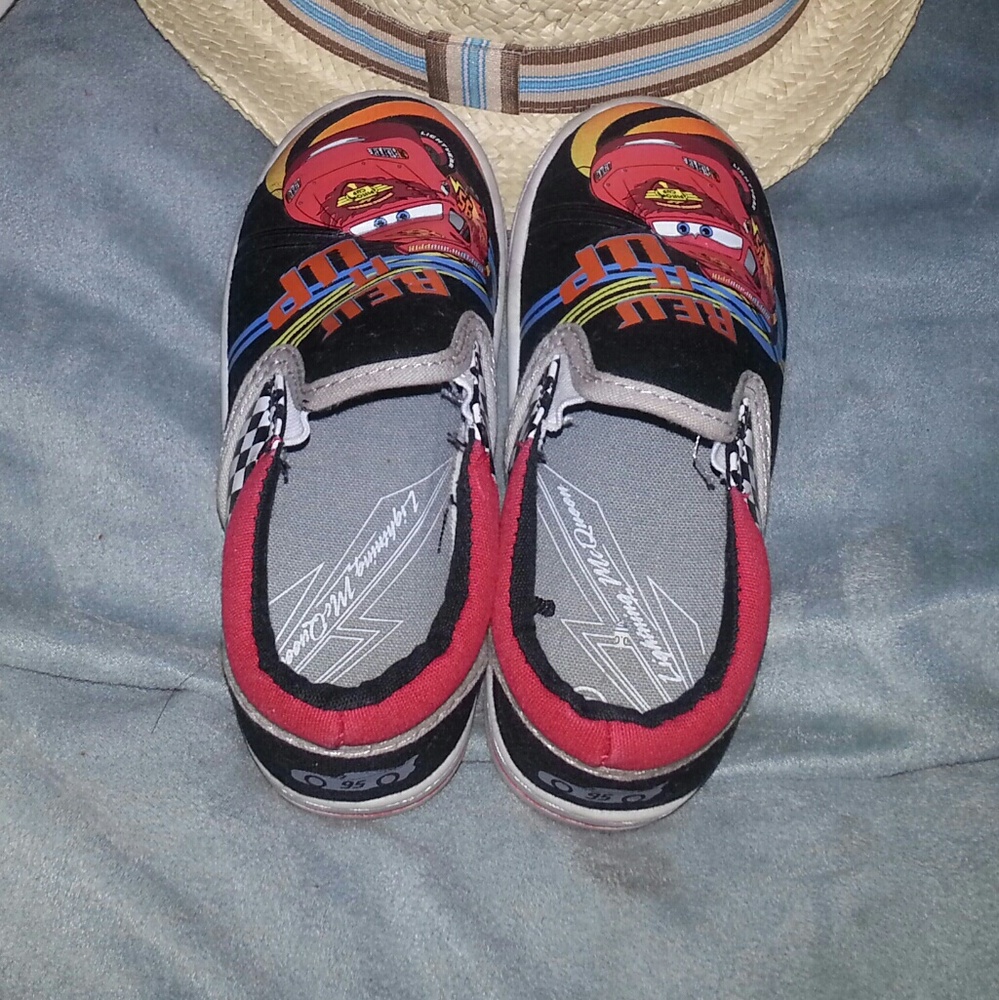 Disney "Cars"  low cut shoes sz 8T