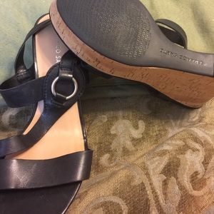 Black Franco Sarto Sandals