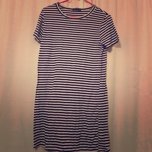 striped brandy Melville dress