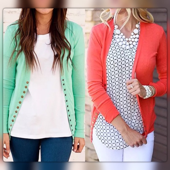 ⭐️⭐️⭐️⭐️Sz Large Long Sleeved Cardigan Sweater - Picture 2 of 4