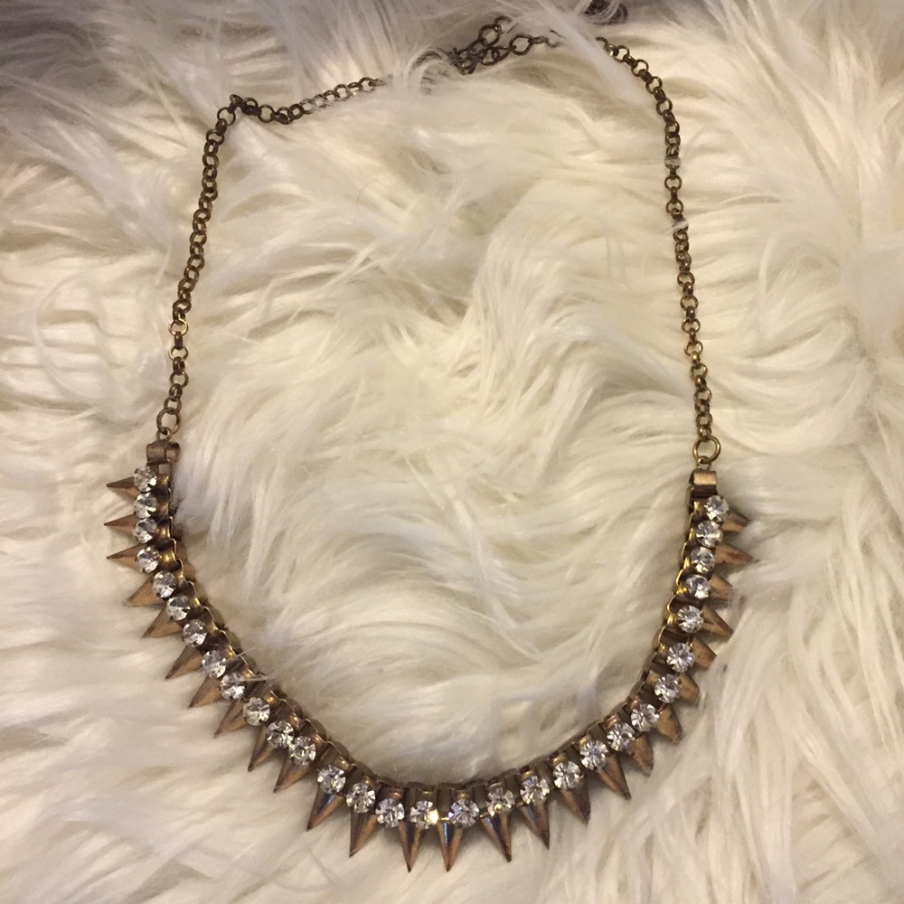 Studded Spike Necklace