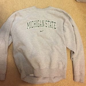 Michigan state sweater