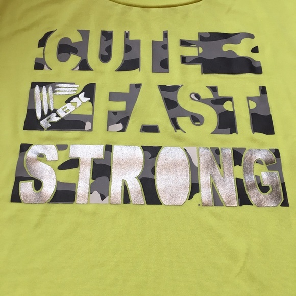 Girls' "Cute, Fast, Strong" Active Capri Set - Picture 2 of 3