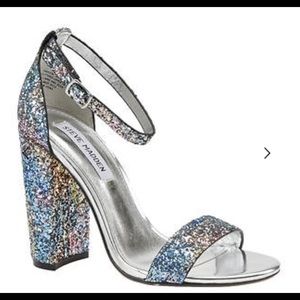 Glittery beautiful sandals. Brand new
