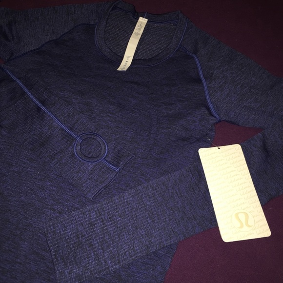 NWT Swiftly Tech Long Sleeve Crew sapphire blue - Picture 6 of 8
