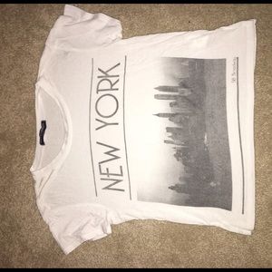 Brandy Melville White Crop Top