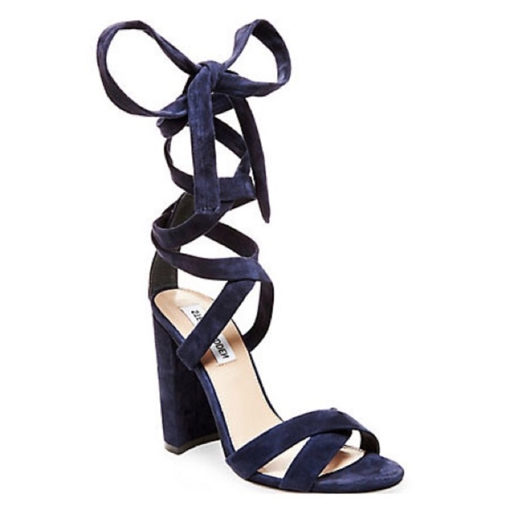 Steve Madden Christey Sandal (Navy Blue)