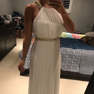 White "Greek goddess" gown
