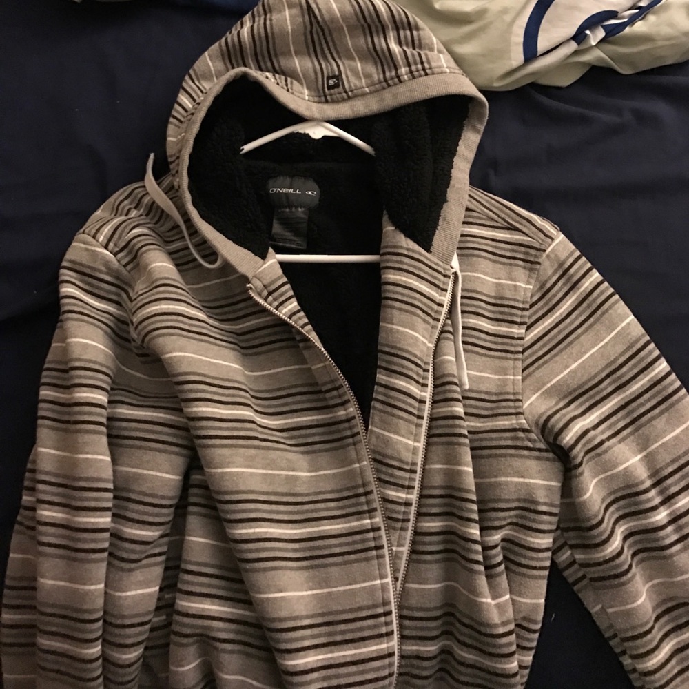 thick fur oneill jacket