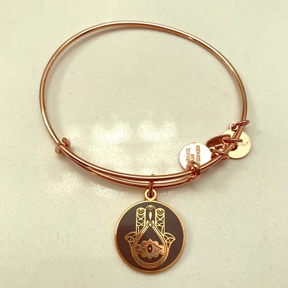 Alex and Ani Jewelry - Alex & Ani Rose Gold Hamsa Bangle