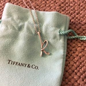 Tiffany & Co.: Elisa Peretti Letter "K" Pendant