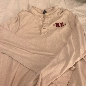 Abercrombie and Fitch men's long sleeve