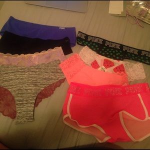 Set of VS Pink panties