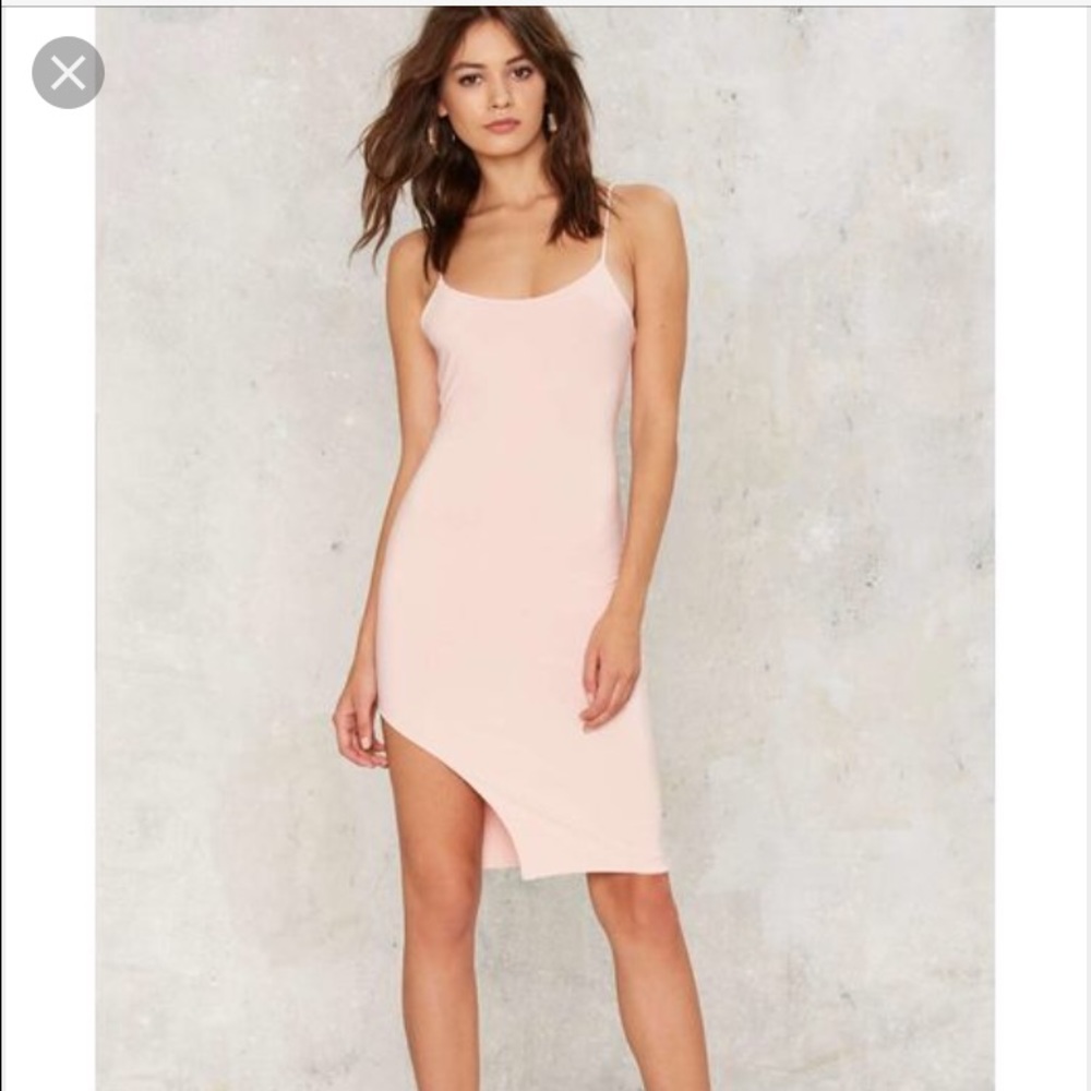Nasty Gal "Pour Some Sugar On Me Slit Dress"