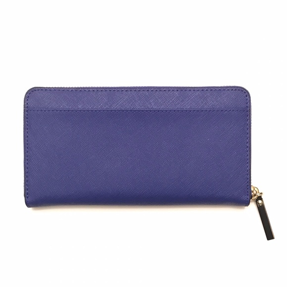 KATE SPADE Purple/Blue "Lacey" Zippered Wallet NEW - Picture 4 of 8