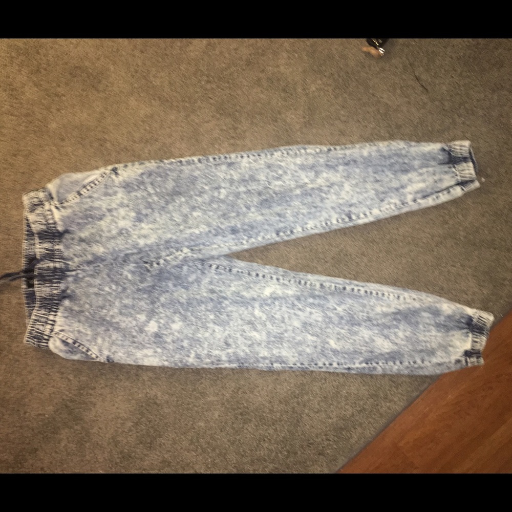 Acid Wash Joggers