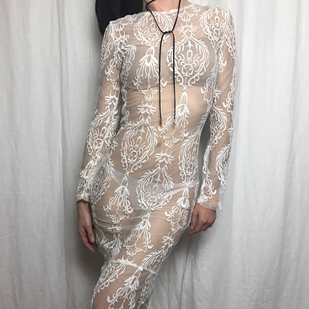 White dress
