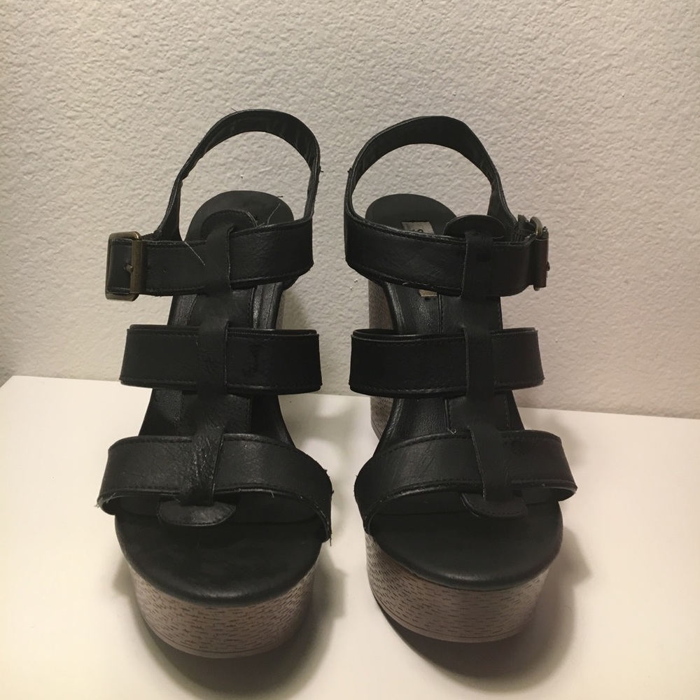 Steve Madden Strap Wedges