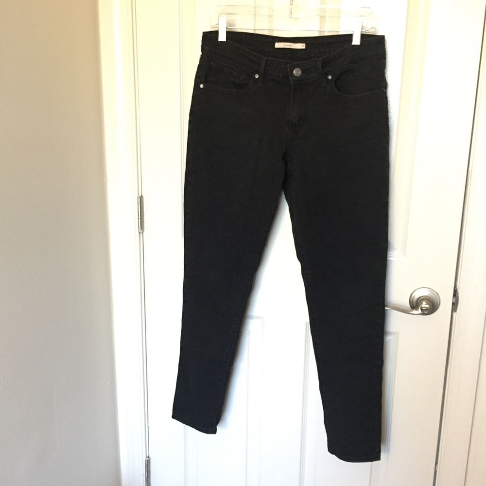 Levi's 711 Skinny Jeans - Black