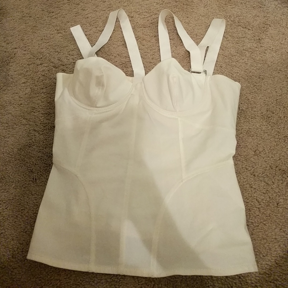 White Vintage Dolce and Gabanna top