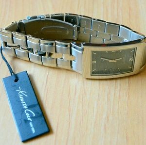 New Kenneth Cole Reaction Stainless Steel Watch