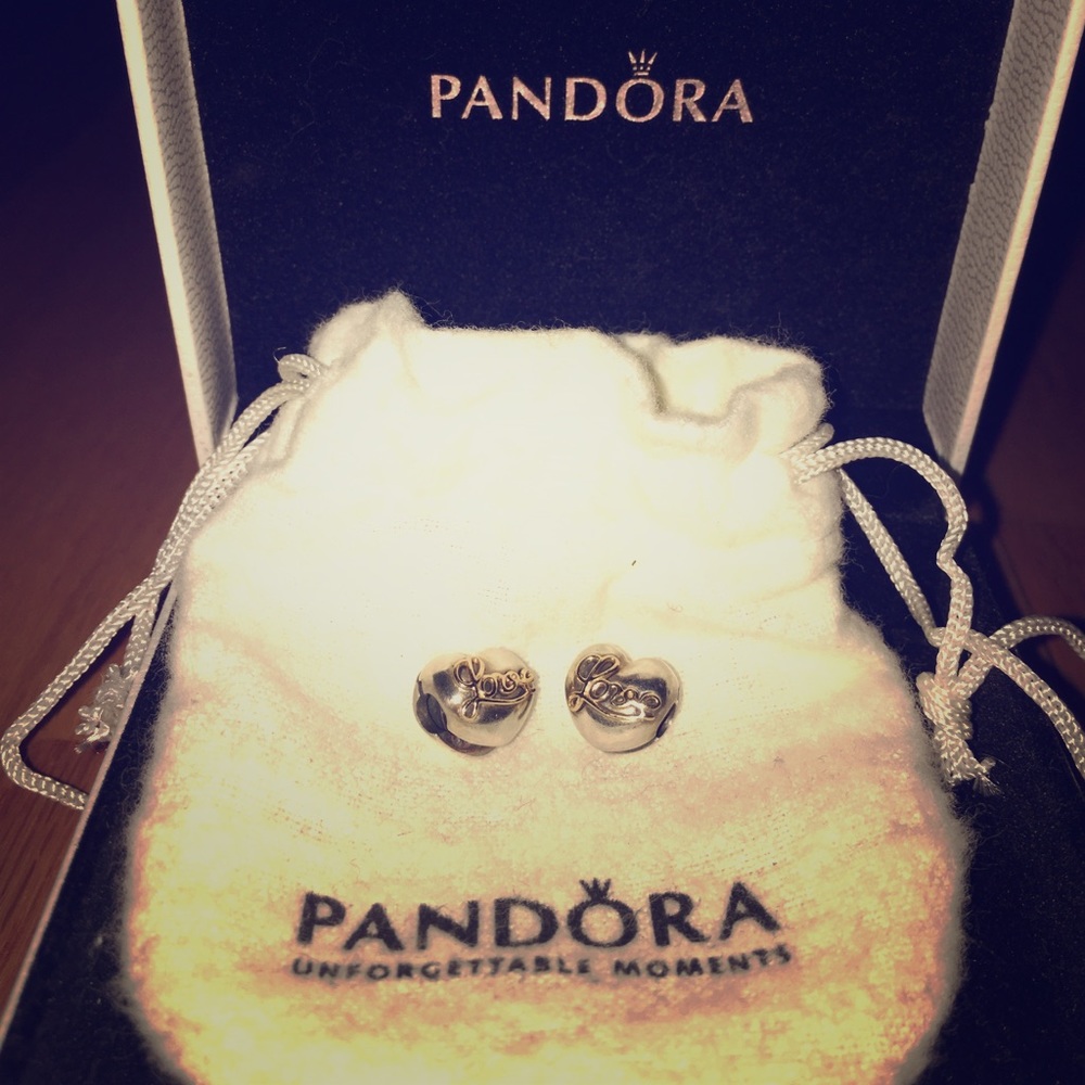 Pandora Heart Clip