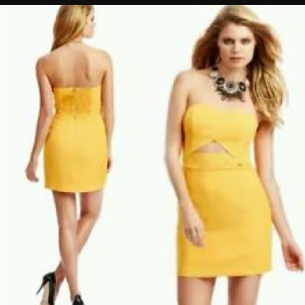 Marciano Staples yellow dress - Picture 2 of 8