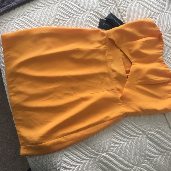 Marciano Staples yellow  dress - Picture 6 of 8