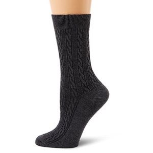 NEW women's Goodhew Socks Black cachmerino wool