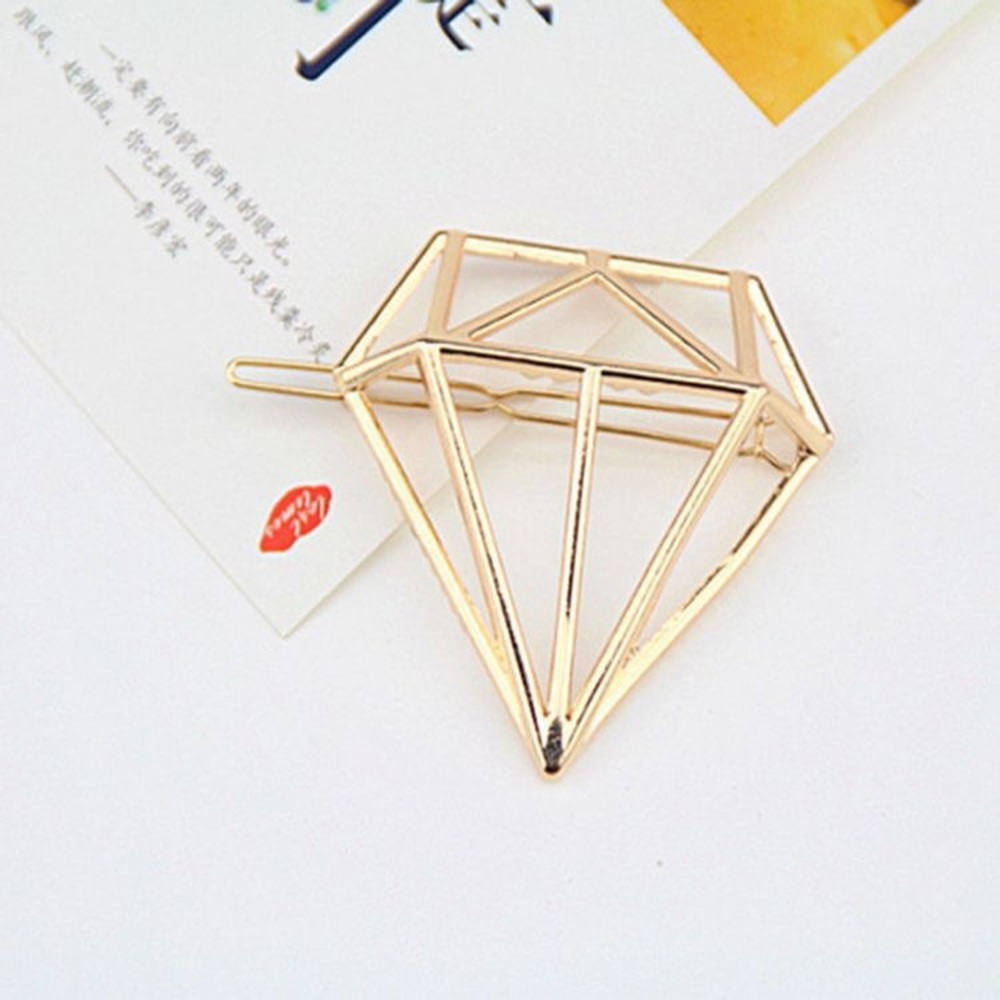 the diamond hair barrette - Picture 2 of 4
