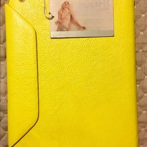 Bodhi leather iPad 2 gen new with tags yellow!!
